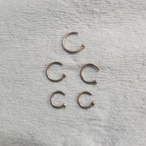 18g nose piercing hoops